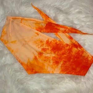 Tie dye Bandana top